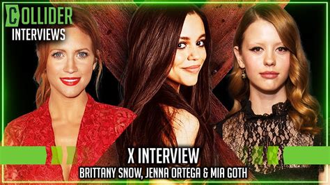 mia goth x scenes|Brittany Snow, Mia Goth, Jenna Ortega